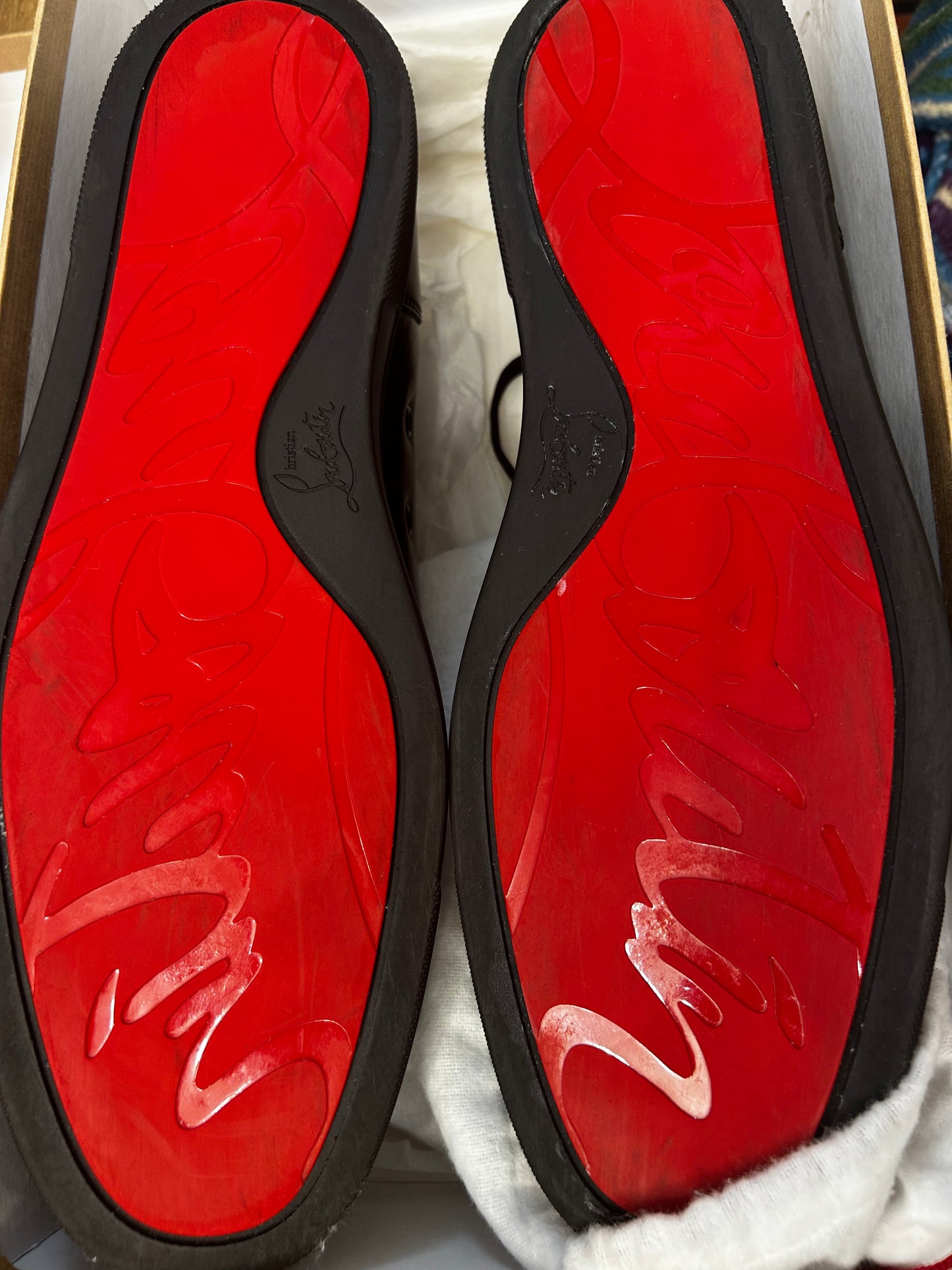 Christian Louboutin Spiked Sneakers