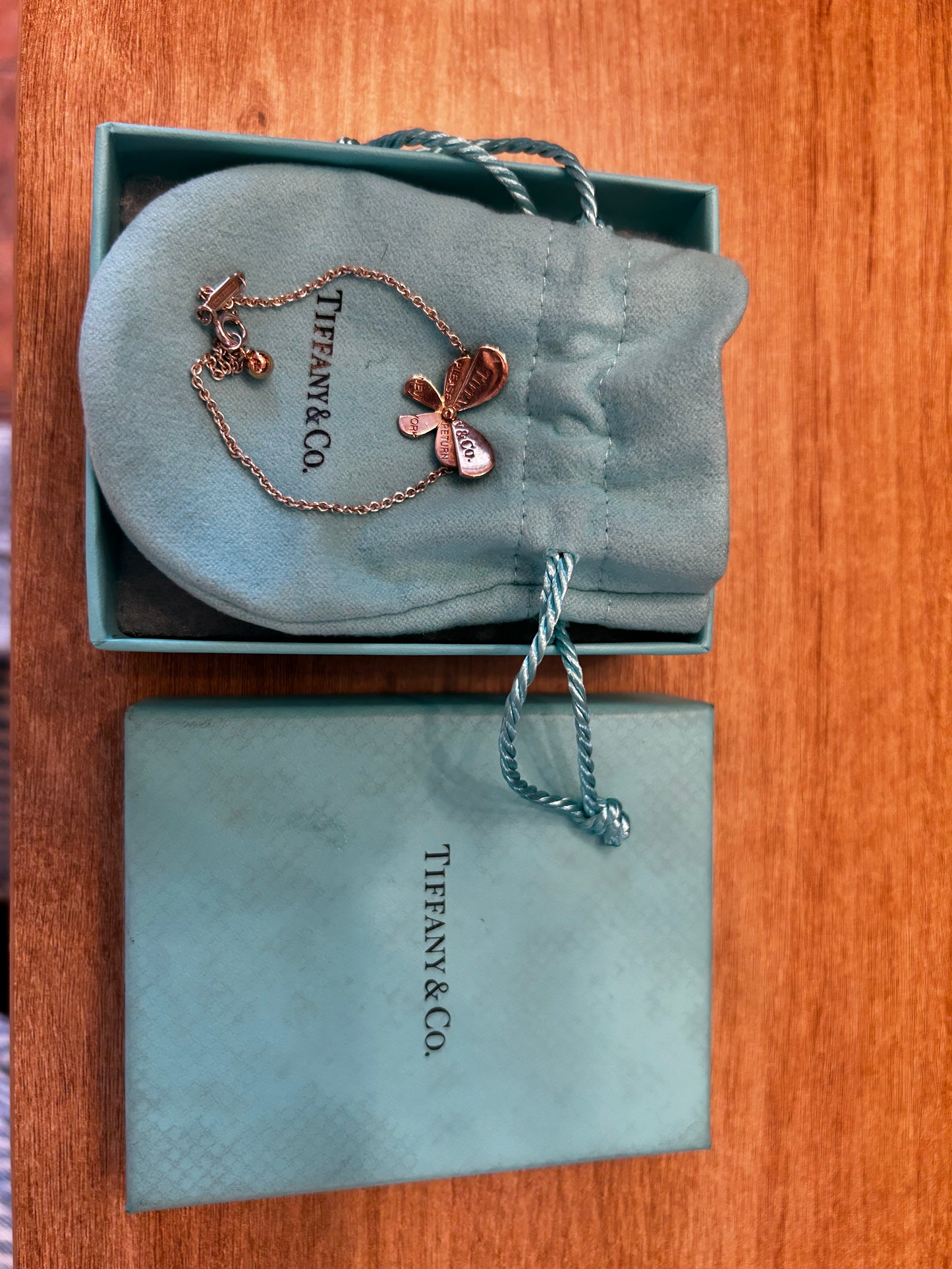 Tiffany & Co Butterfly Chain Bracelet